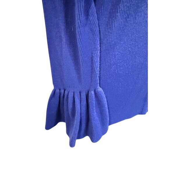 Lauren Ralph Lauren Womens Blue Boat Neck Fitted Bell Sleeve Sweater 3X Plus - Picture 2 of 9